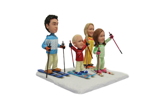 Family Skiing 4 - Boy & Girl - Miniyou  
