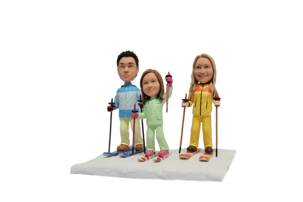 Family Skiing 3 Girl - Miniyou  