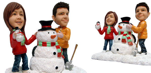 Snowman Couple - Miniyou  